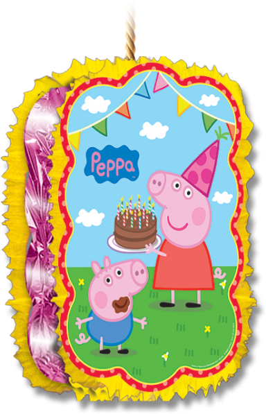 Imagenes De Piatas De Peppa By Pi 241 Ata Peppa Pig - Peppa Clipart (600x600), Png Download