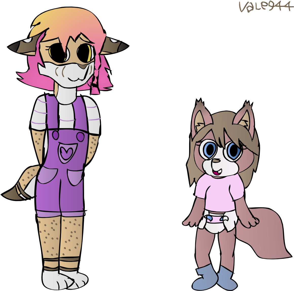 Babystar & Toddlergirl - Fur Clipart (1200x1200), Png Download