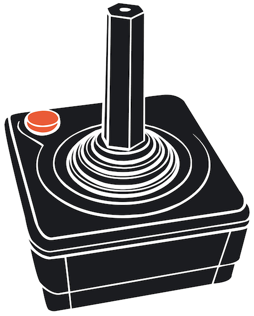 Atari Cx40 Joystick Clipart (560x672), Png Download