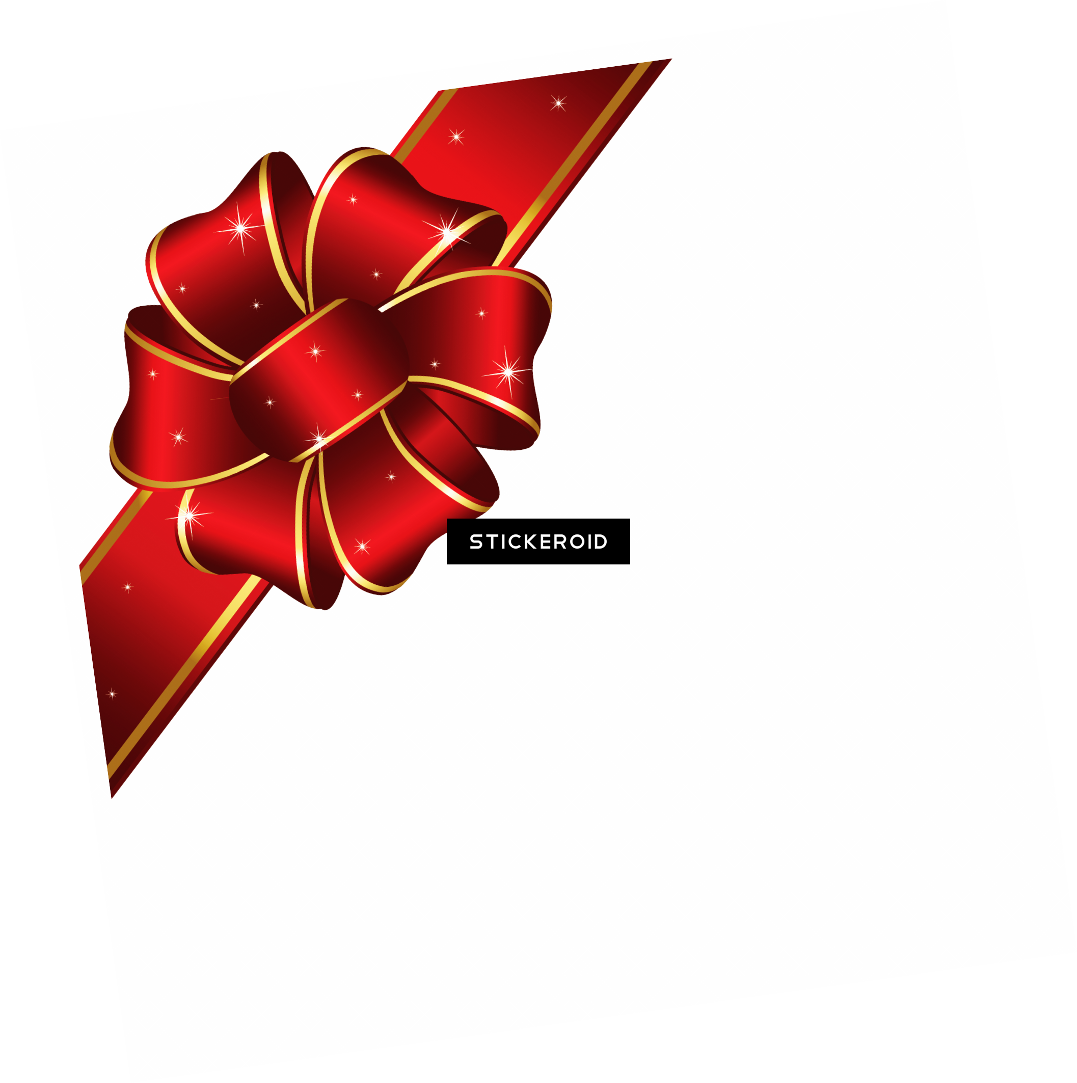 Red Bow - Multi-function 4 Slot Li-ion/lifepo4/nimh/nicd Aa/aaa Clipart (2114x2126), Png Download