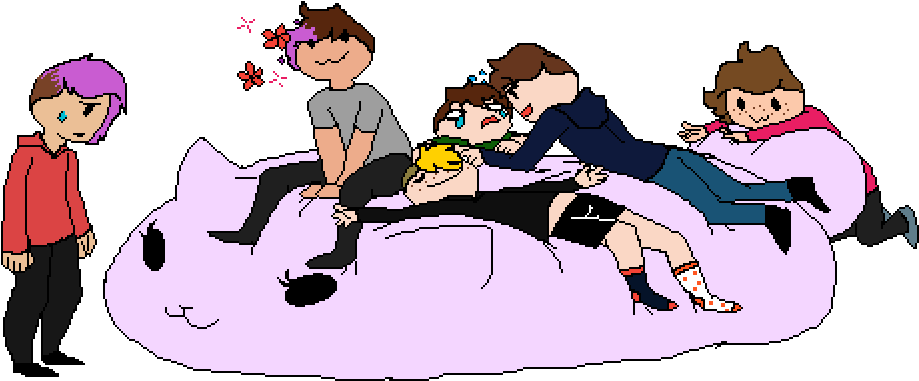 Friends Again - Cartoon Clipart (1000x440), Png Download