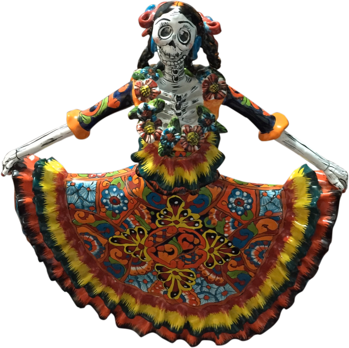 Catrina - Illustration Clipart (1280x1266), Png Download
