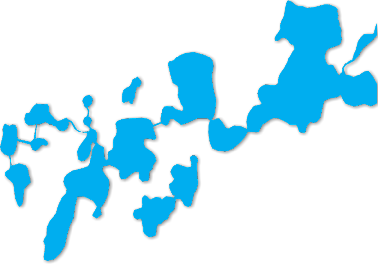 Long Lake - Waupaca Chain O Lakes Clipart (776x557), Png Download