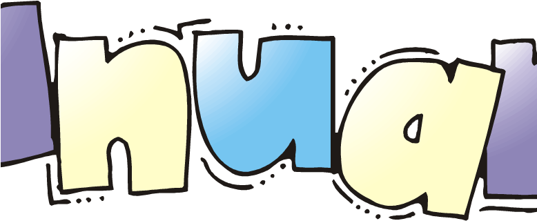 January Clip Art - Png Download (777x408), Png Download