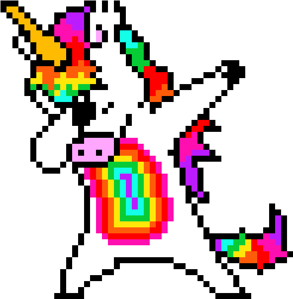 Licorne Dab Clipart (648x648), Png Download