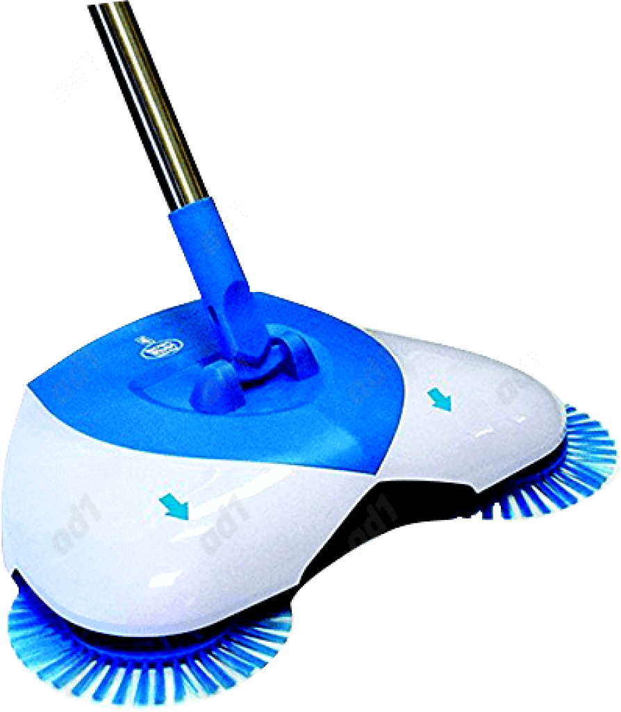 Hurricane Spin Broom Transparent Background - Механический Веник Hurricane Spin Broom Clipart (894x1024), Png Download