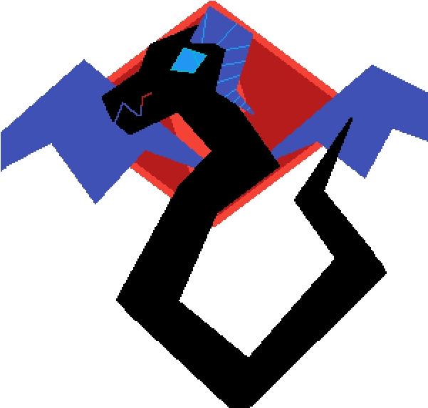 Indigo Horns Corrupted - Graphic Design Clipart (600x600), Png Download