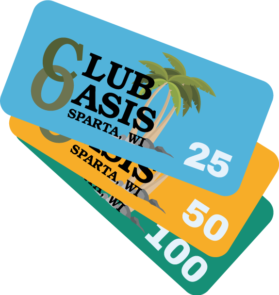 Purchase Your Club Oasis Gift Card Today It's The Perfect - Money Clipart (575x608), Png Download