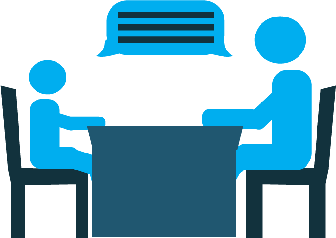 Counselors - Human Clipart (833x500), Png Download