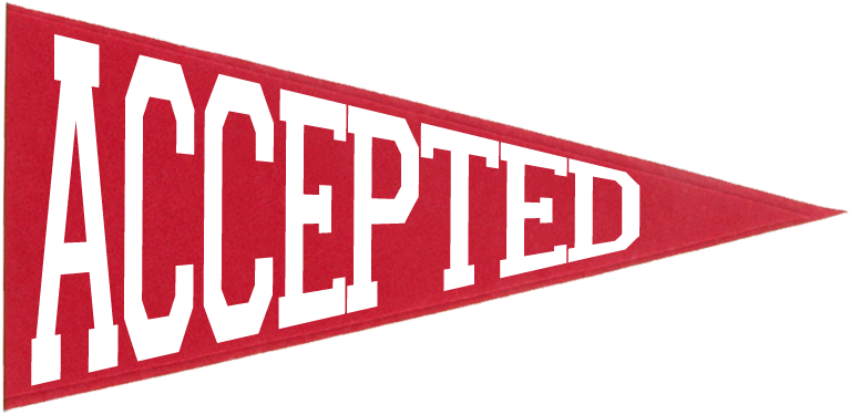College Acceptances Clipart (800x419), Png Download