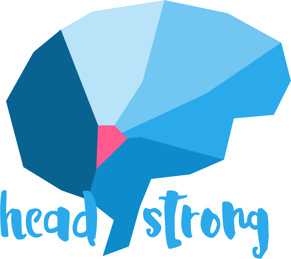 About Me Headstrong - Blue Clipart (1114x990), Png Download