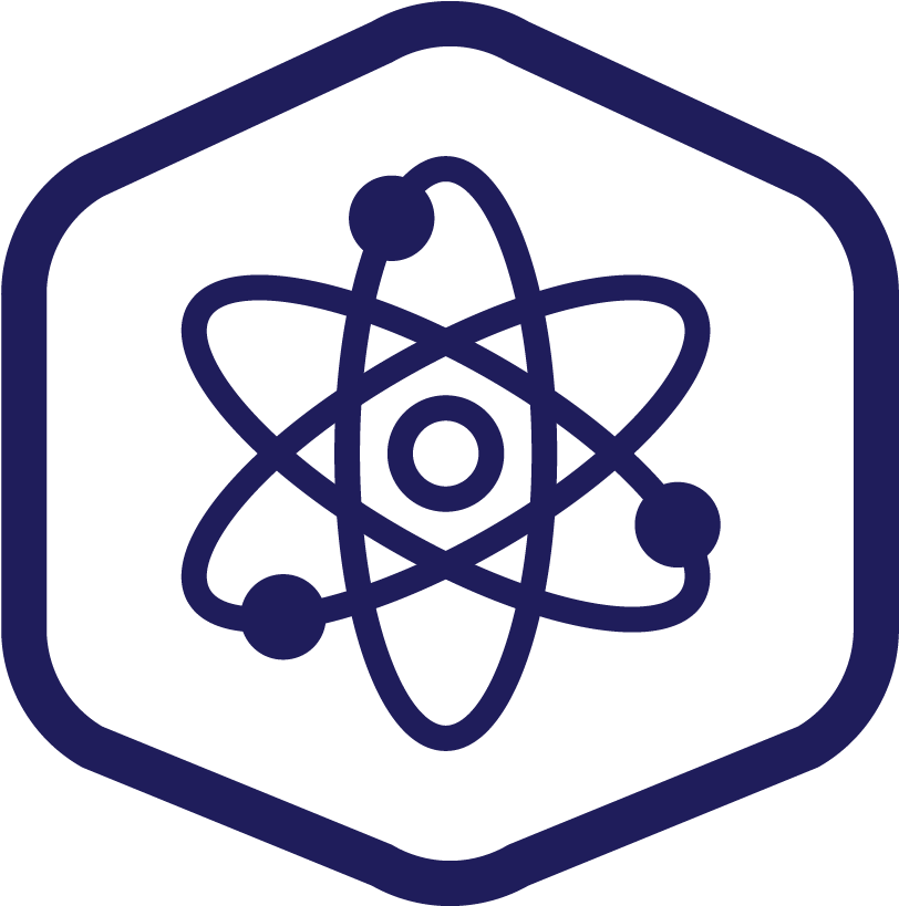 Nuclear - Atom Icon Png Clipart (995x1024), Png Download