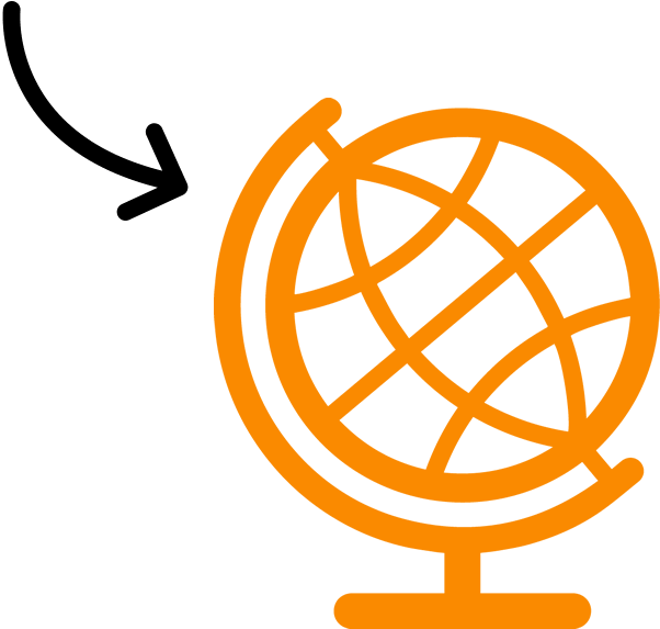 We Operate Worldwide, Check Where You Can Find Us - Vector Graphics Clipart (735x665), Png Download