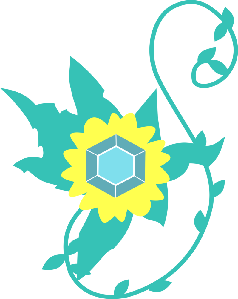 Gloriosa Daisy Cm [commision] By Laurka13579 Gloriosa - My Little Pony Gloriosa Daisy Cutie Mark Clipart (798x1001), Png Download