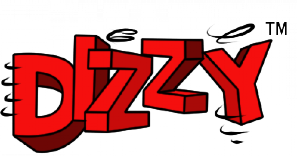 Dizzy Game Logo Clipart (1201x631), Png Download