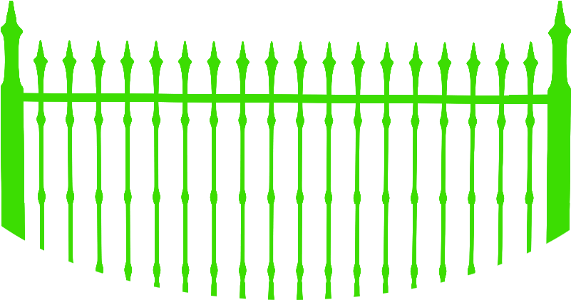 Fence Installation Clipart (843x429), Png Download