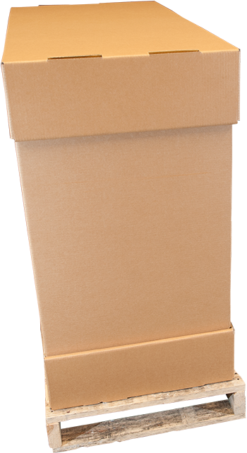 The Boxman Walmart Box Lids Blue Box Lid - Tall Box Png Clipart (640x640), Png Download