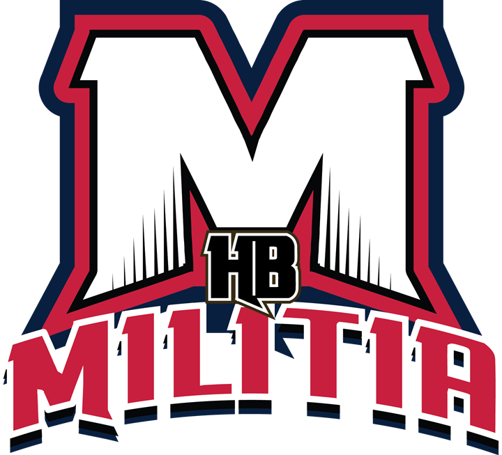 Hb Militia Red, - Hb Militia Hockey Clipart (720x653), Png Download