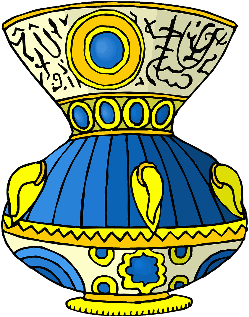 Vase Clipart (784x1000), Png Download