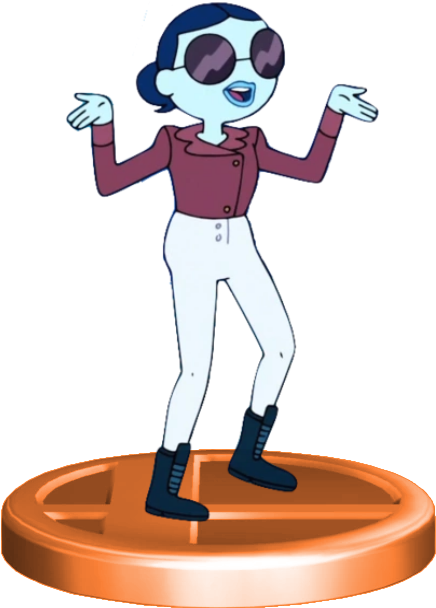 Koftrophy C Patience - St Pim Adventure Time Clipart (492x668), Png Download