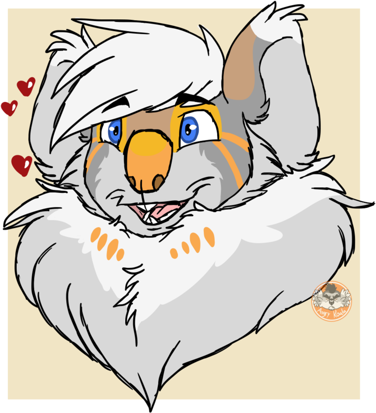 Cutie Koala Giftart - Cartoon Clipart (800x869), Png Download