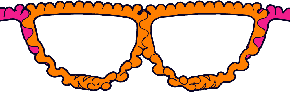 Stems Glasses Clipart (1000x400), Png Download