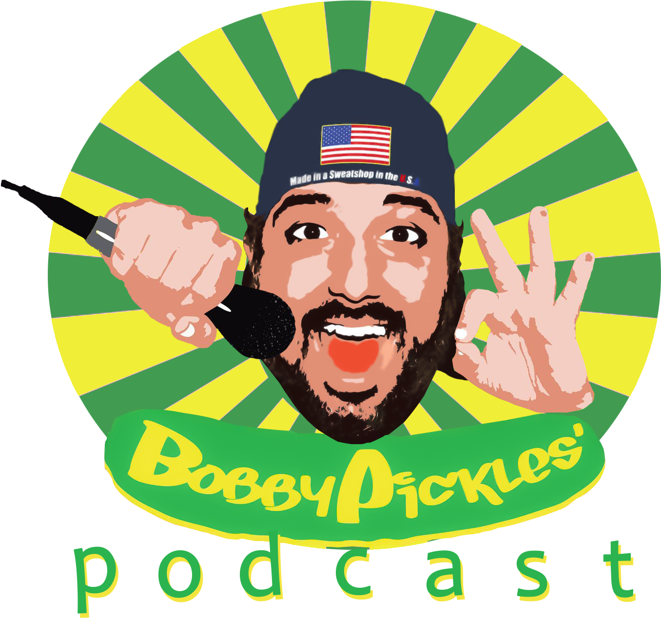 Bobbypickles Podcast Clipart (1600x1600), Png Download