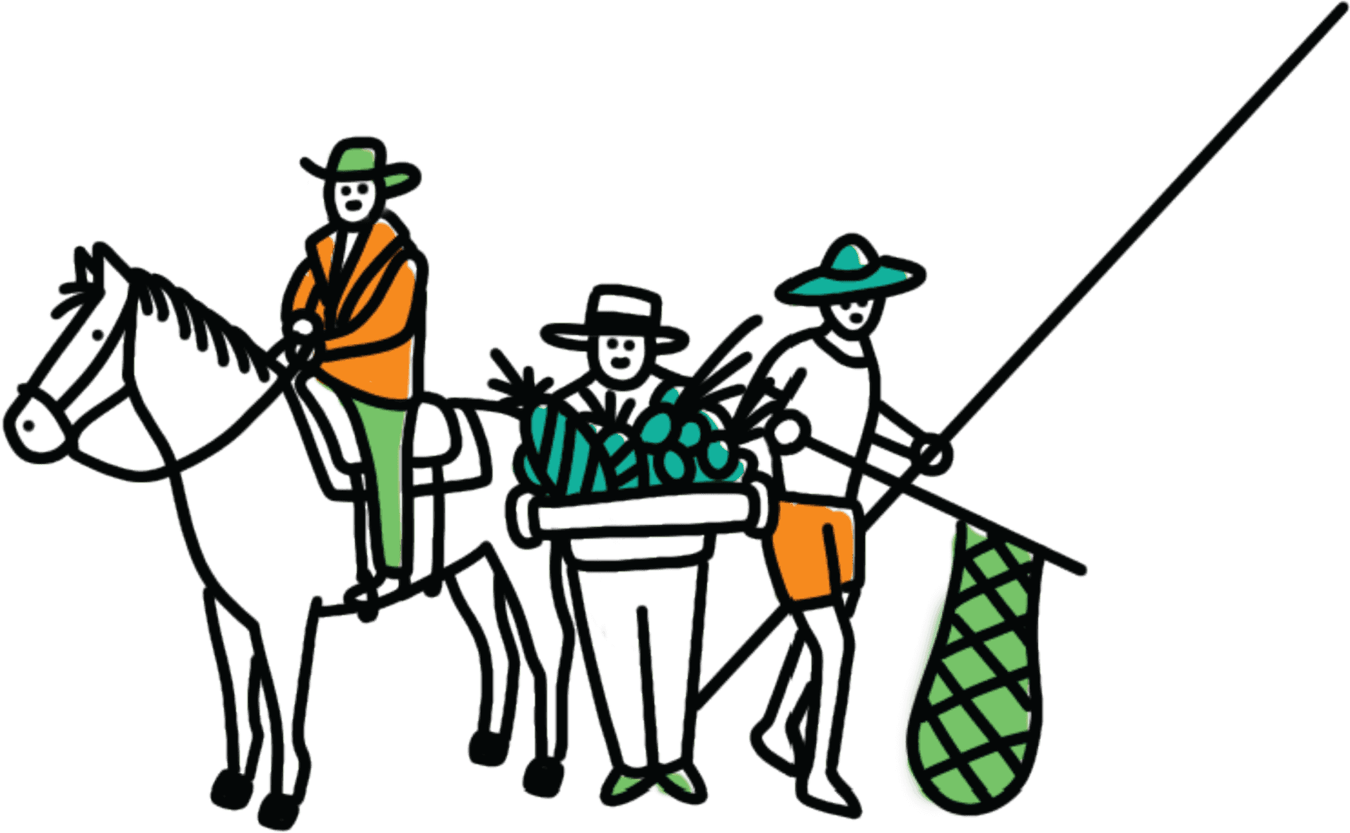 Farmers Clipart Producer Economics - Illustration - Png Download (2100x2100), Png Download