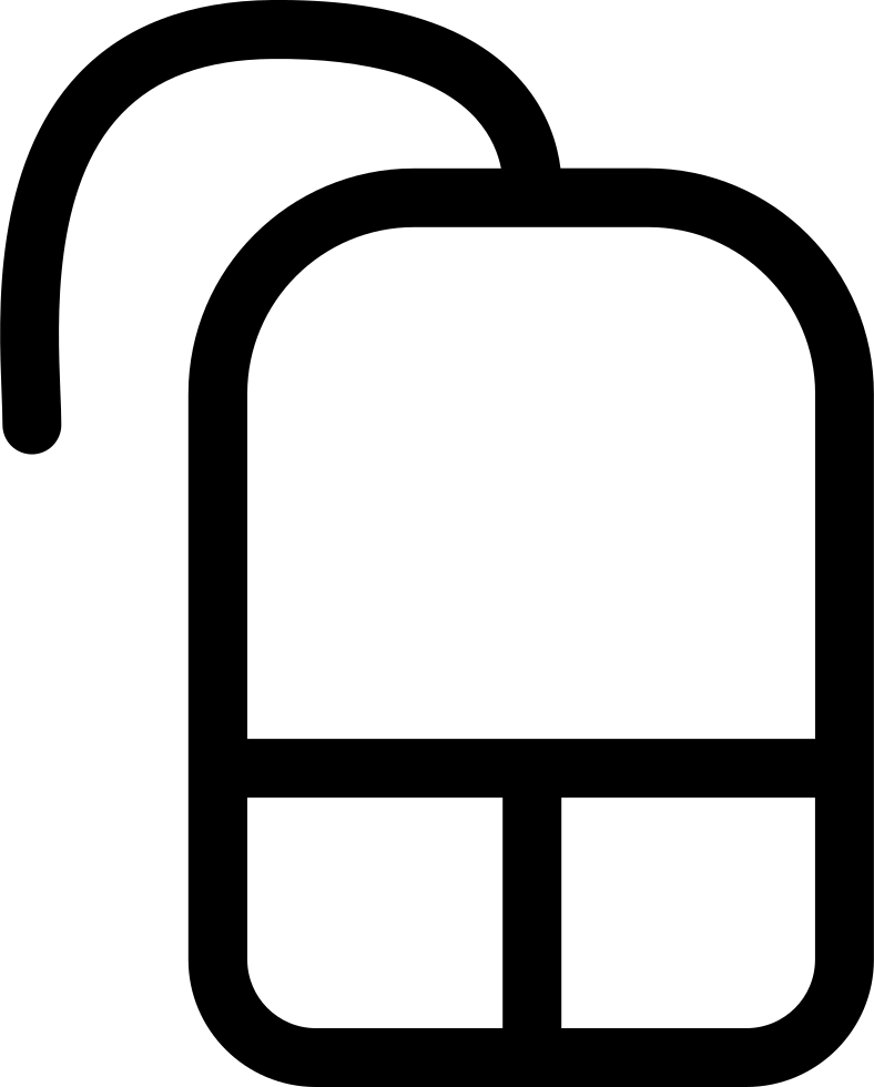 Png File - Computer Mouse Clipart (788x980), Png Download