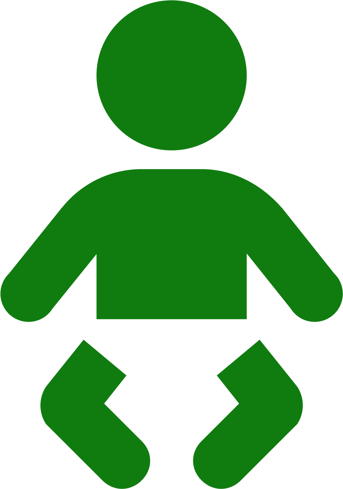 Baby Footprint Icons - Kids Accessories Icon Clipart (1600x1600), Png Download