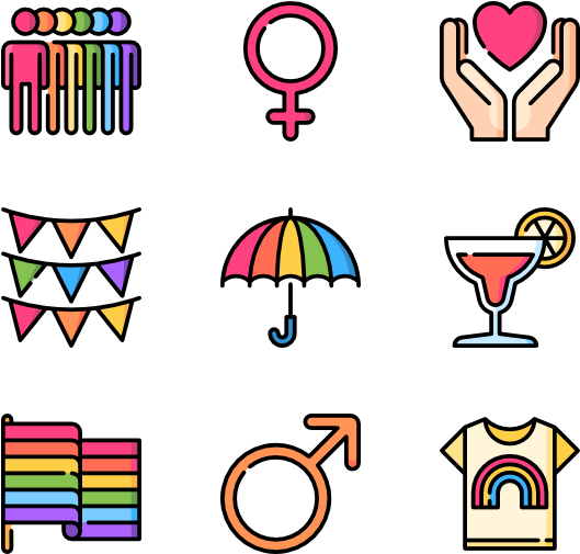World Pride - Encapsulated Postscript Clipart (600x564), Png Download