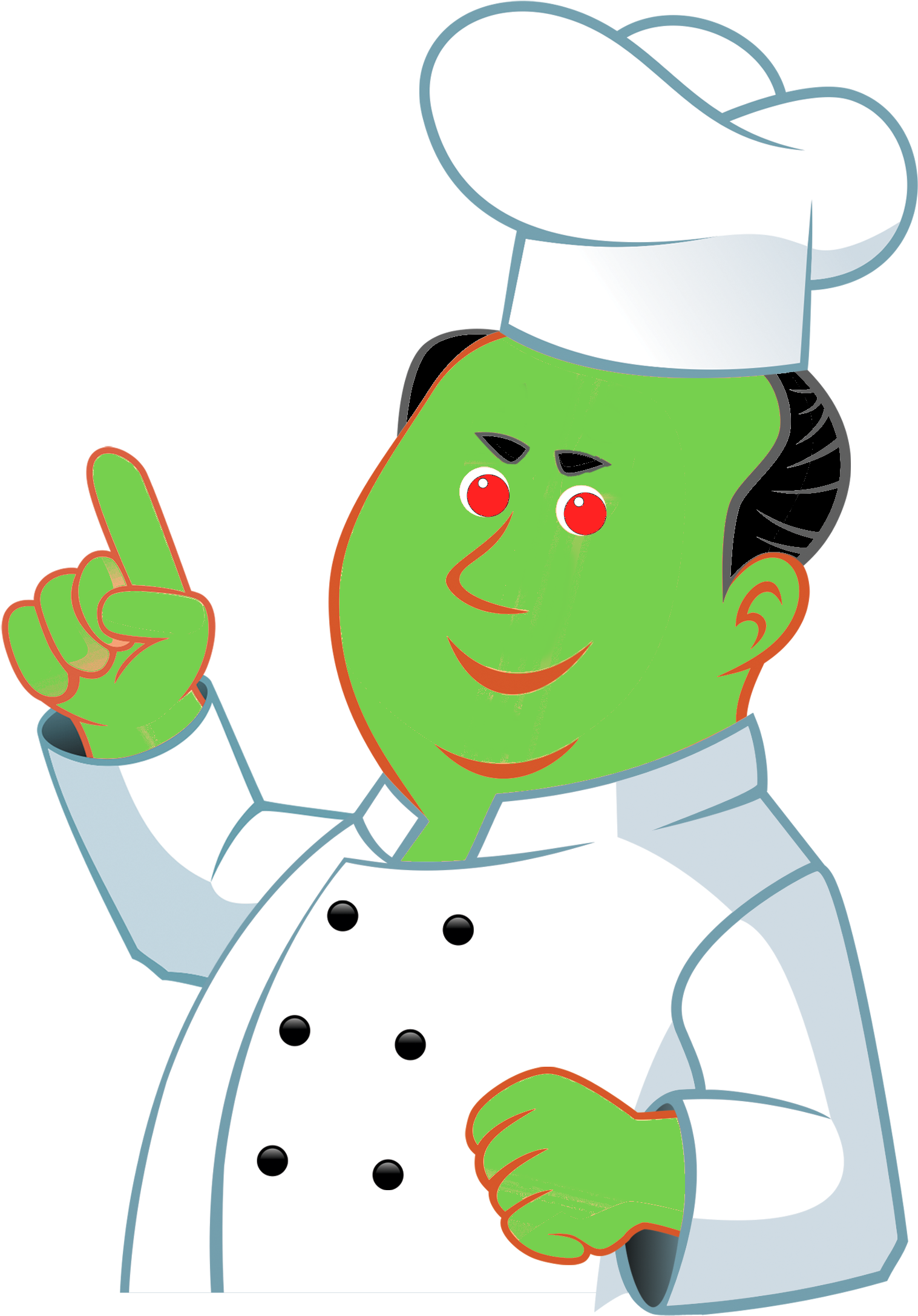 Flashback To Zombie Larry Clipart (1700x2336), Png Download