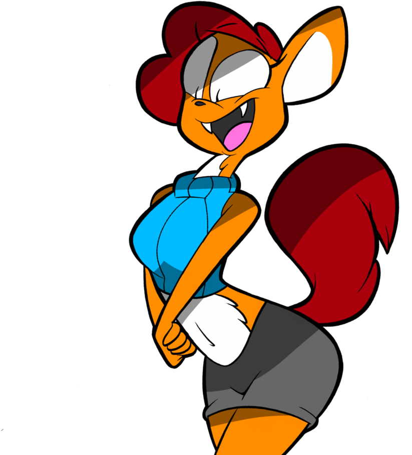 Toon Persimmon - Cartoon Clipart (839x953), Png Download