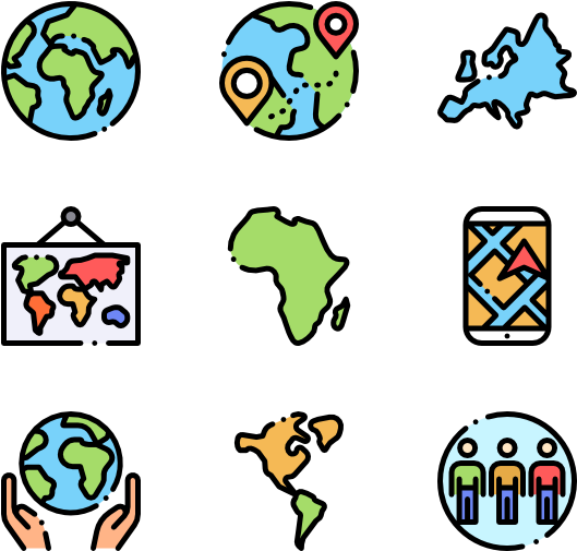 Geography Clipart (600x564), Png Download