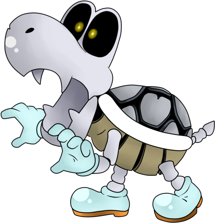 Dry Bones For Collaboration By G66d66-d7yk2ki - Super Mario Bros. 3 Clipart (1024x979), Png Download