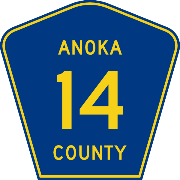 Anoka County Route Svg Clip Arts 600 X 600 Px - Png Download (600x600), Png Download