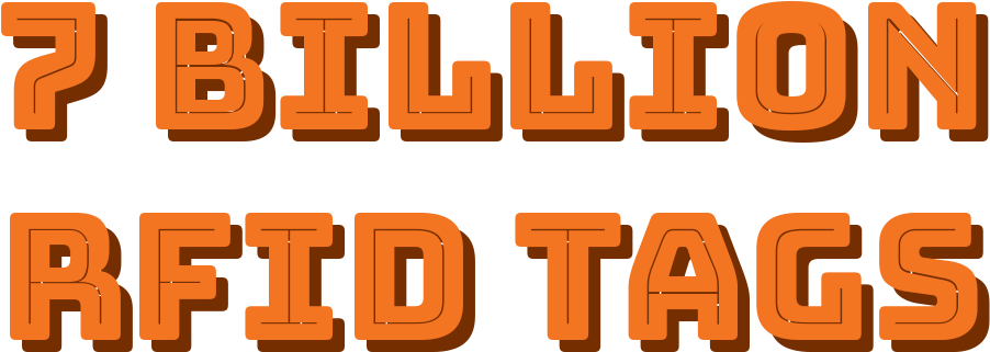 Over 7 Billion Rfid Tags Will Be In Use Within The Clipart (923x357), Png Download