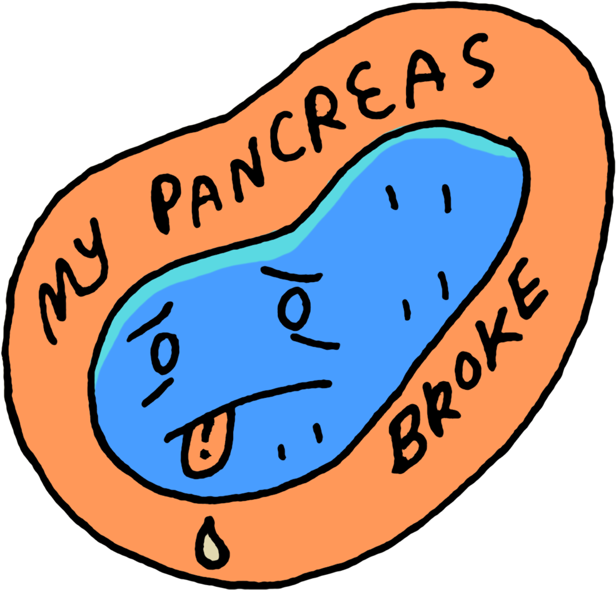 Illustrated Stickers/pins For - P26s Clipart (1000x1000), Png Download