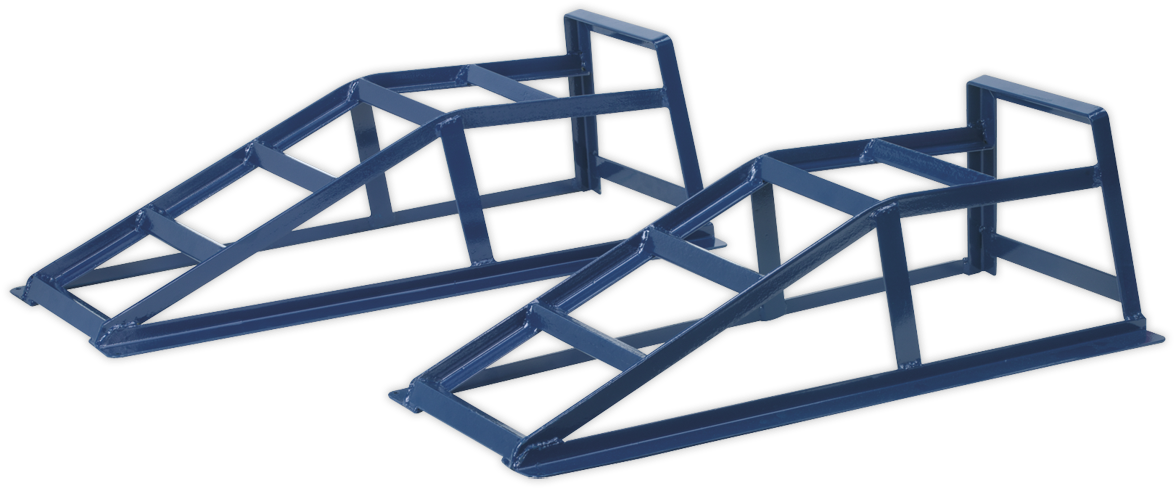 Car2000 Sealey Car Ramps 1tonne Capacity Per Ramp 2tonne Clipart (1200x1200), Png Download