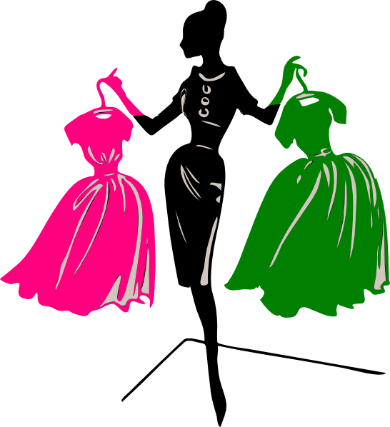 Fashion Clip Art - Png Download (546x598), Png Download