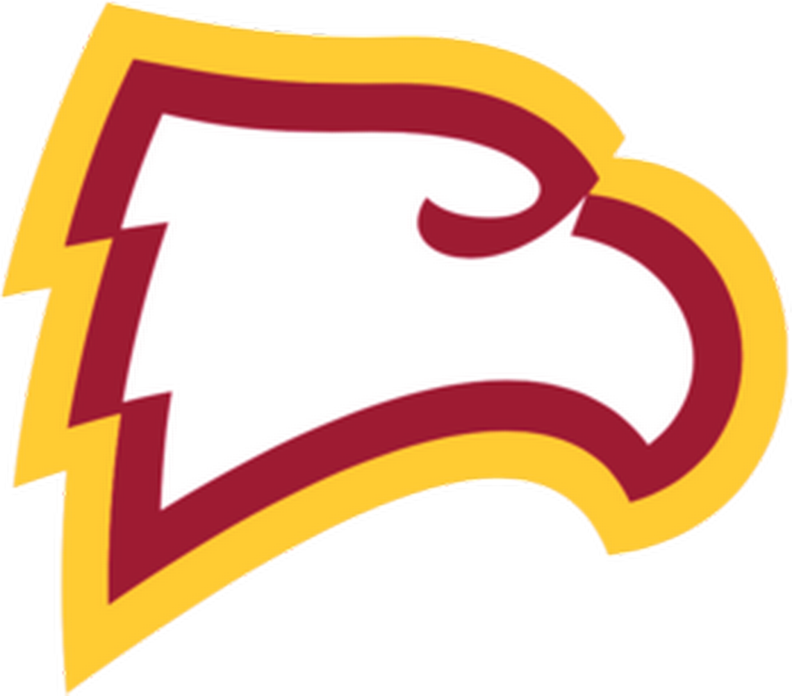 Winthrop Earns 82-70 Win At High Point For Third Straight - Winthrop Eagles Logo Clipart (1140x1002), Png Download