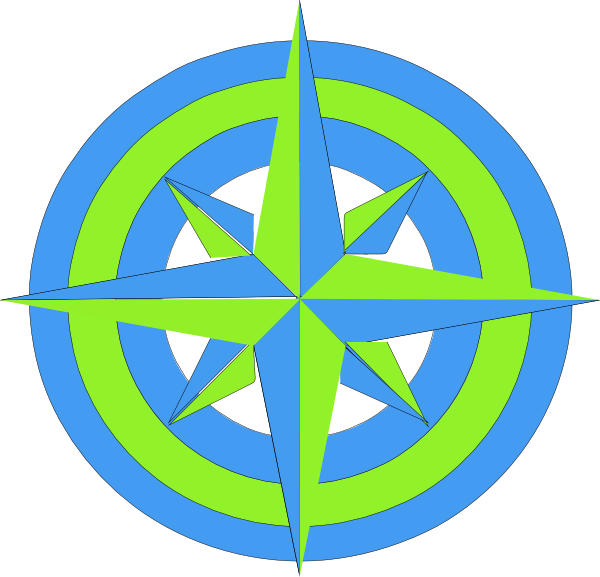 Omc1 Clip Art At Clkercom Vector Online Royalty Free - Compass - Png Download (600x577), Png Download