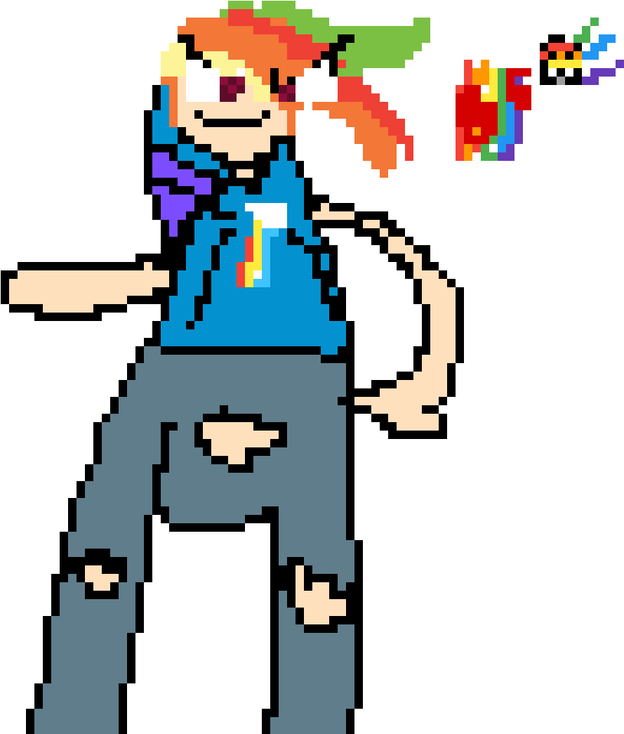 Rainbow Dash And Rainbow Factory - Rainbow Clipart (1200x1200), Png Download