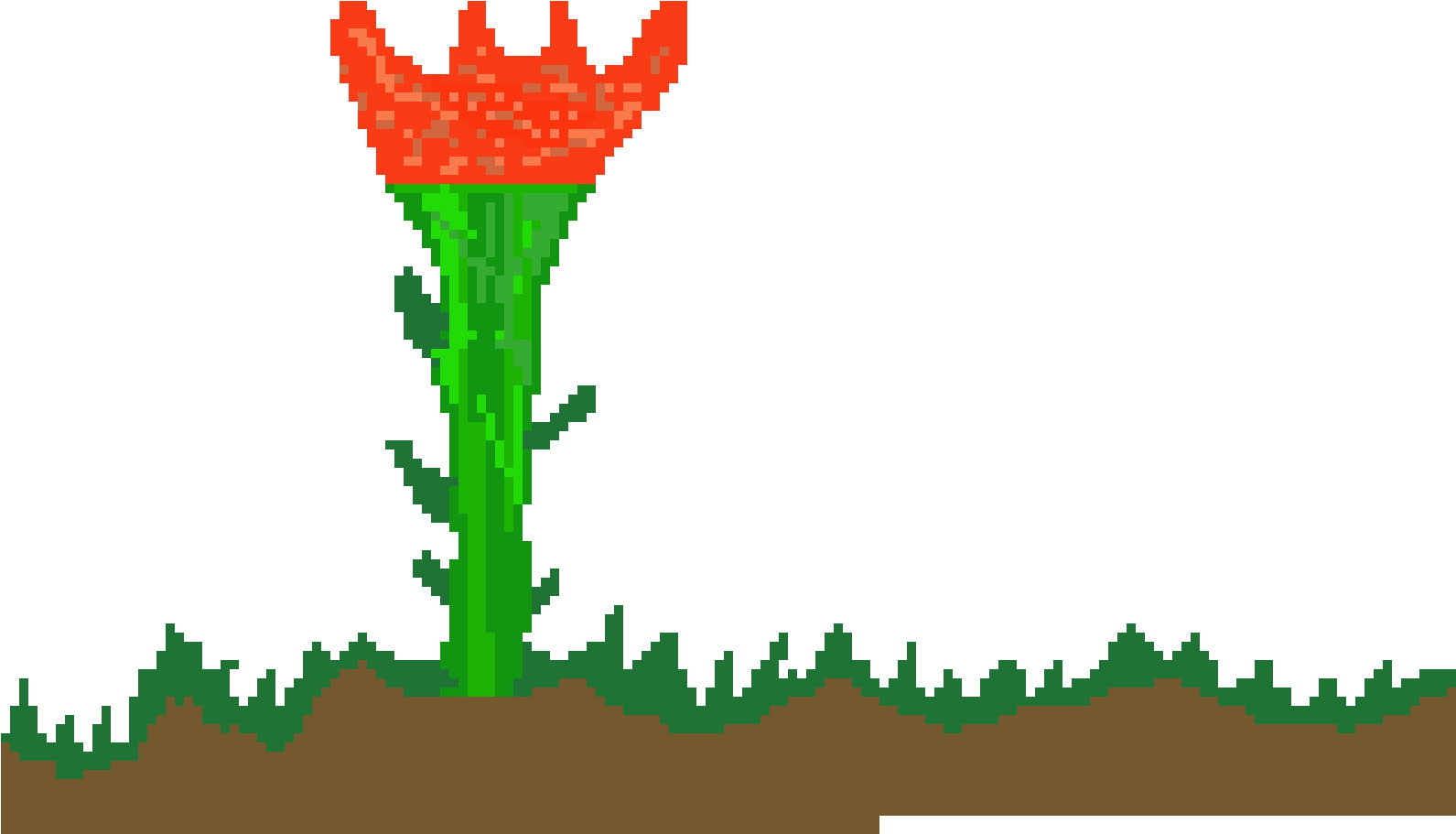 The Lone Thorn Flower - Art Clipart (1590x920), Png Download