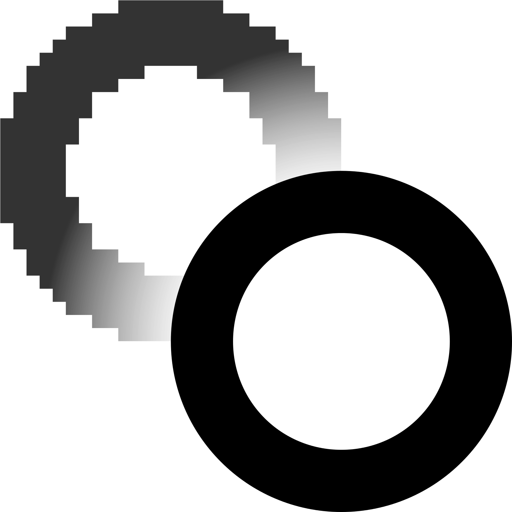 Svg Conversion - Venom Logo Pixel Art Clipart (2000x2000), Png Download