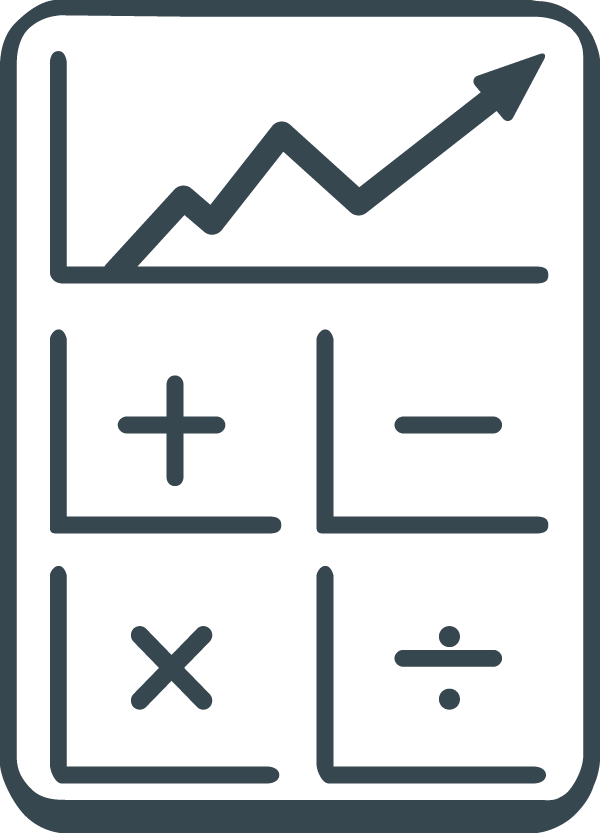 Efficiency Calculator Clipart (600x833), Png Download