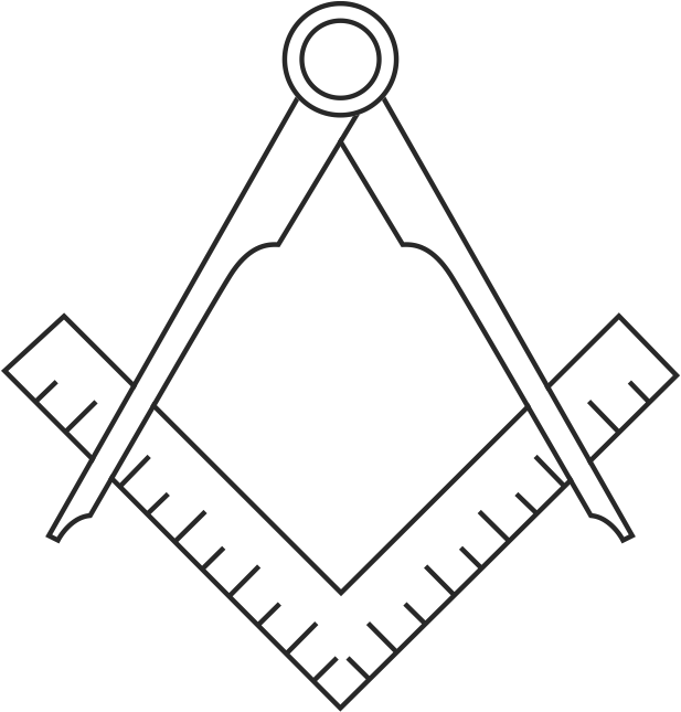 Square Compass Jpeg Med Sma Gif Gif Square Masonic - Masonic Square And Compass Uk Clipart (617x645), Png Download
