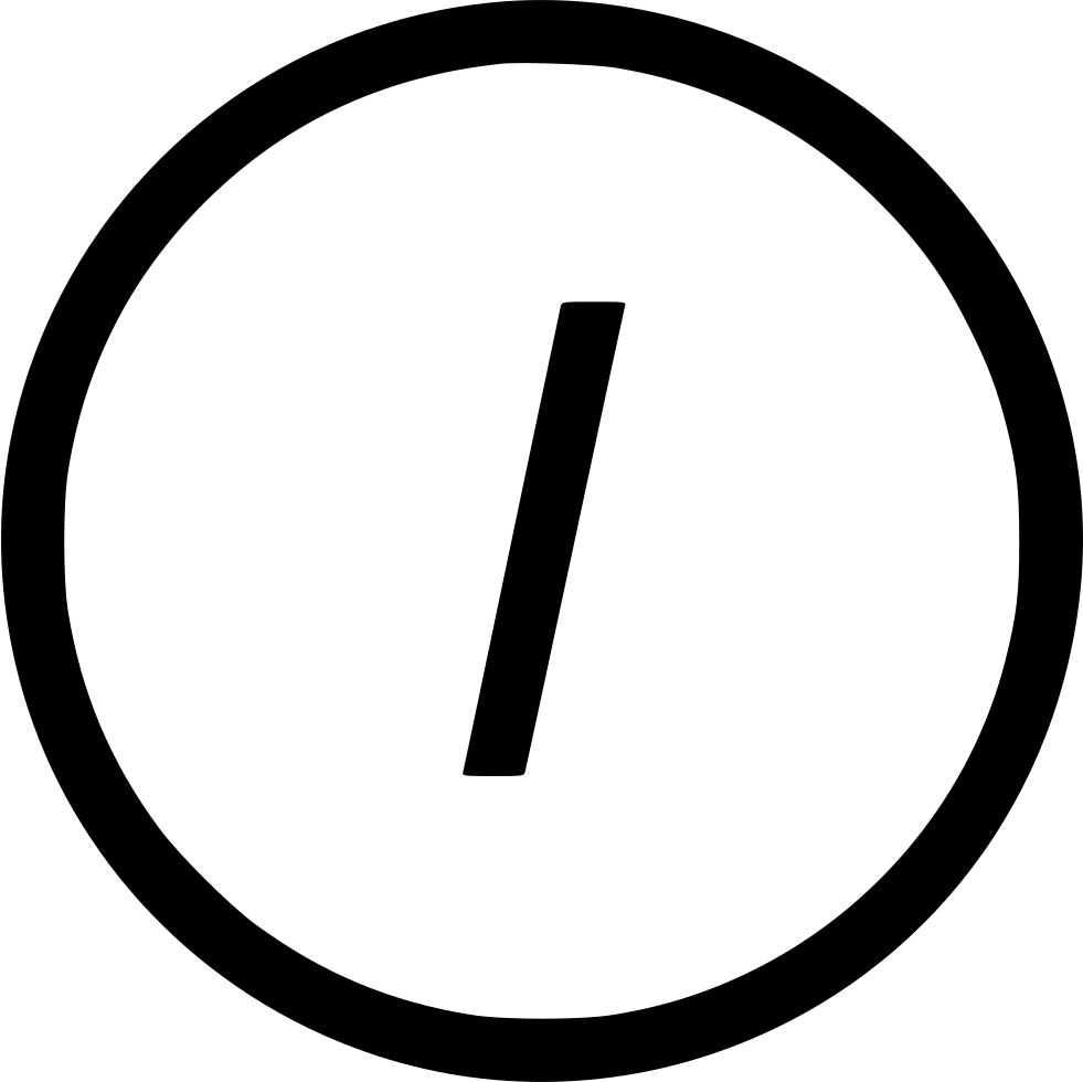 Drawing Letter Uppercase Clip Library Library - Plain Circle Icon - Png Download (980x982), Png Download