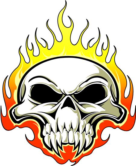 Loading 28 Sticker Logo Harley Davidson Tete De Mort - Skull Clipart (600x600), Png Download