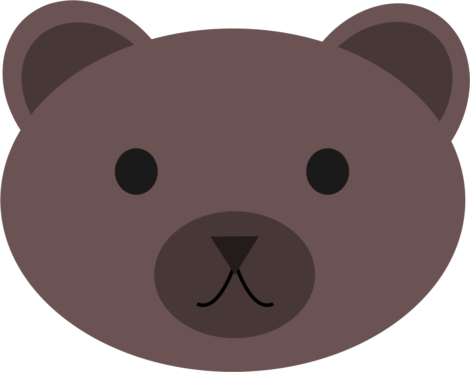 Grizzly Clipart Transparent - Cartoon - Png Download (640x480), Png Download